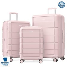 Hardside Luggage Set 3 Piece 20 24 28 Inch Polycarbonate Expandable TSA Lock picture