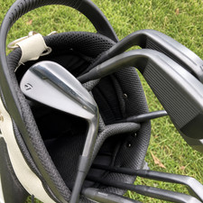 TaylorMade 2025 P790 Black Iron Set 4-PW RH Stiff Steel Shafts picture