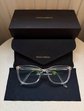 Authentic Dolce & Gabbana DG5026 3133 5417 eyeglasses with a stylish clear/trans picture