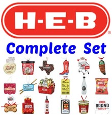 H‑E‑B Ornament *Complete Set* Brand Shop HEB 17 LOT  TikTok Viral Tortillas picture