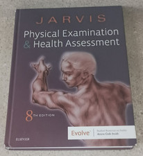 Jarvis Physical Examination & Health Assessment 8th Edition 2019 Hardcover picture