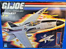GI Joe conquest X-30, 1986 Hasbro Complete, with pilot Slip-Stream w Box picture