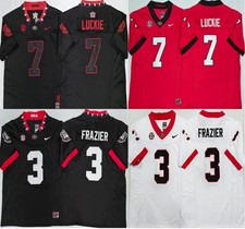 New Mens Lawson Luckie / Nate Frazier Georgia Bulldogs All Stitched Jersey picture