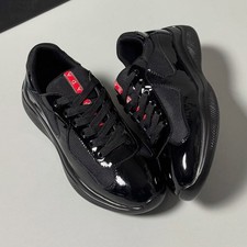 PRADA America's Cup 'Black' · Luxe · Low Top Streetwear Sneaker◎ picture