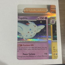 Pokemon Error Togekiss Holo Obsidian Flames Set NFC (non Factory Cut) - K234 picture