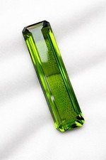 200 Ct Emerald Cut Natural GIE Certified Brazilian Green Topaz Loose Gemstone picture