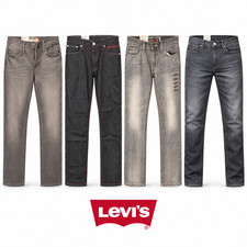Levi's Jeans 514  Slim Straight Denim 5 Pocket Zip Fly Grey, Black, Charcoal picture