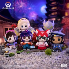 Blizzard Overwatch 10th Anniversary Plush D.Va Genji Juno Kiriko Mercy Ana picture