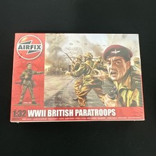 AIRFIX Toy Soldiers Boxed British Paratroops 1/32 Scale WW2 Models picture