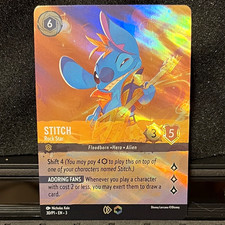 Disney Lorcana TCG Stitch - Rock Star 30/P1 Promo Foil English Ravensburger picture