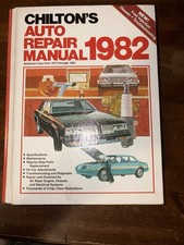 Hilton’s Auto Repair Manual 1982/ US Cars From 1975 Through 1982 picture