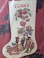 Janlynn Christmas Surprise Stocking Cross Stitch Kit 80-127 Cat By Stoney Creek picture