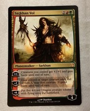 Wizards of the Coast Sarkhan Vol Magic 2013 183/229 Mythic Regular EN RG picture