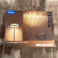Govee Uplighter Floor Lamp for Living Room, RGBIC Ripple Projector -New open box picture
