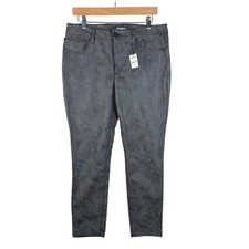 New Express Skinny Ankle Mid Rise Pants size 10R Gray picture