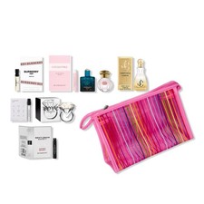 Ulta Beauty 30 Pcs Perfume & Makeup Samples Gift Set Pink Mesh Bag picture