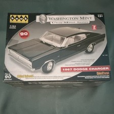 Hawk Washington Mint 1967 Dodge Charger Ultra Metal Series Black Coin #11301 picture