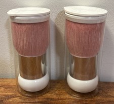 Set of 2 Vintage Charles of the Ritz Body Brushes - Pink - Unused Rare Find picture