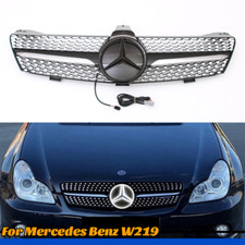 Front Grille Grill W/Led Emblem For Mercedes W219 CLS500 CLS550 CLS63 2005-2008 picture