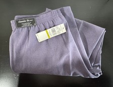 NWT Alfred Dunner Proportioned Medium Classic Fit Pull On Pants Size 14 Purple picture
