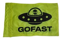 UFO Alien Flag Custom ATV Whip Flag Sand Flag UTV Offroad  trike 10x15 picture