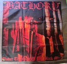 Bathory Under The Sign Of The Black Mark 2x2ft Banner Flag Poster picture