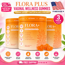 Flora Plus 3 Pack Vaginal Wellness Gummies, 30 Count Each, Feminine Support, Dai picture