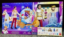 Disney Princess Ultimate Cinderella Gift Set Prince, Horse & Carriage, More New picture