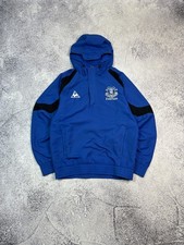 Vintage Le Coq Sportif Everton FC Anorak Rain Jacket Pullover Blue Chang Size M picture
