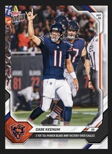 Case Keenum 2026 Topps NOW #37 MNF W vs. Eagles 3TDs Week 3 Bears PRESALE picture