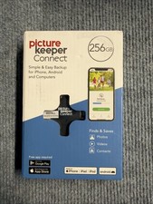 Picture Keeper Connect 256GB - Black - iPhone/Android Type C Connector - New picture