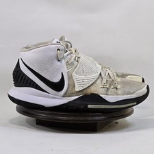 Nike Kyrie 6 Shoes Mens 9.5 Basketball BQ4630-100 Zoom Turbo Sneakers picture