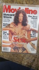 HOWARD STERN AUTOGRAPHED MOVIELINE FULL MAGAZINE COA 07182022 picture