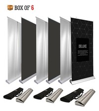 Retractable Banner Stand Deluxe Trade Show Display Carry Bag ( 5 Pcs 33