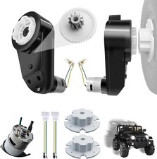 1/2PCS 24V RS555 35000RPM Gear Motor Kit for Power Wheels Electric Car Upgrade picture