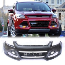 Primed Front Bumper Cover For 2013-2016 Ford Escape W/O Senser Hole picture