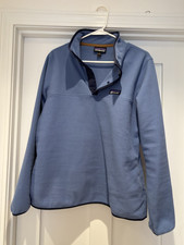 Patagonia Women's Micro D® Snap-T® Pullover Periwinkle. SIze L picture