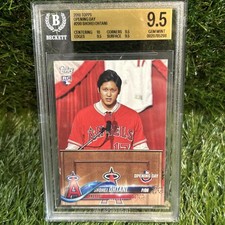 Shohei Ohtani 2018 Topps Opening Day #200 Rookie BGS 9.5 - NEW SLAB True GEM picture