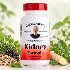Christopher’s Original Formulas Kidney Formula 475 mg 100 Vegetarian Capsules picture