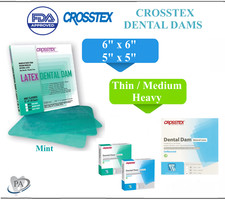 Crosstex Latex Dental Dam Rubber Dam 6