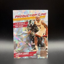 2010-11 Donruss Production Line Cracked Ice LeBron James #85 picture
