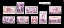1935–36 US Stamp Set #772-77, 782-84 MINT NH Commemoratives +  picture