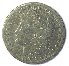 1892 S $1 Morgan Silver One Dollar San Francisco picture