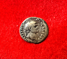 Domitian Silver Denarius 81–96 AD – Pegasus Reverse – Apostle John Exiled to ... picture