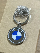 OEM BMW Logo Keyring - 80275A7E4B8 Factory Sealed picture