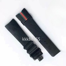 26mm Rubber replacement Watch Strap For I-Gucci/Digital Men's Watch YA114 models picture