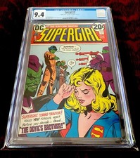 Supergirl 5 1973 CGC Graded 9.4 1st Origin of Zatanna - Ultra Rare Double Cover picture