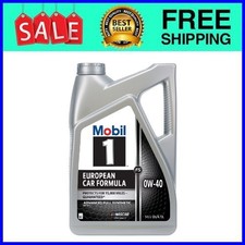 Mobil 1 FS European Formula Full Synthetic 0W-40 5 Qt Ship From USA picture