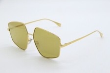 NEW FENDI FE 40016U 30G GOLD GUNMETAL AUTHENTIC SUNGLASSES 60-14 picture