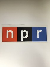 Set Of 2 National Public Radio NPR Bumper Sticker Decal  Laptop Phone 3